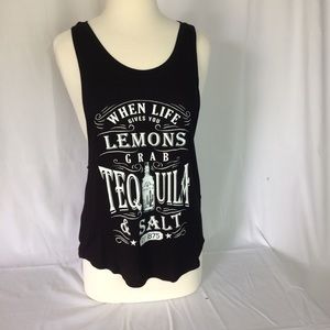 When life gives you lemons grab tequila & salt